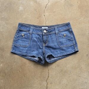 vtg y2k no boundaries low rise shorts